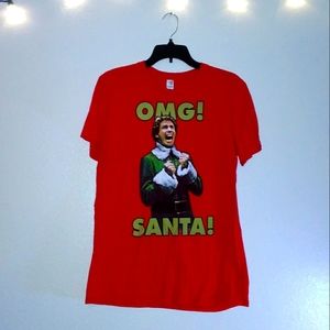 Buddy The Elf Christmas Anvil Cotton Tee